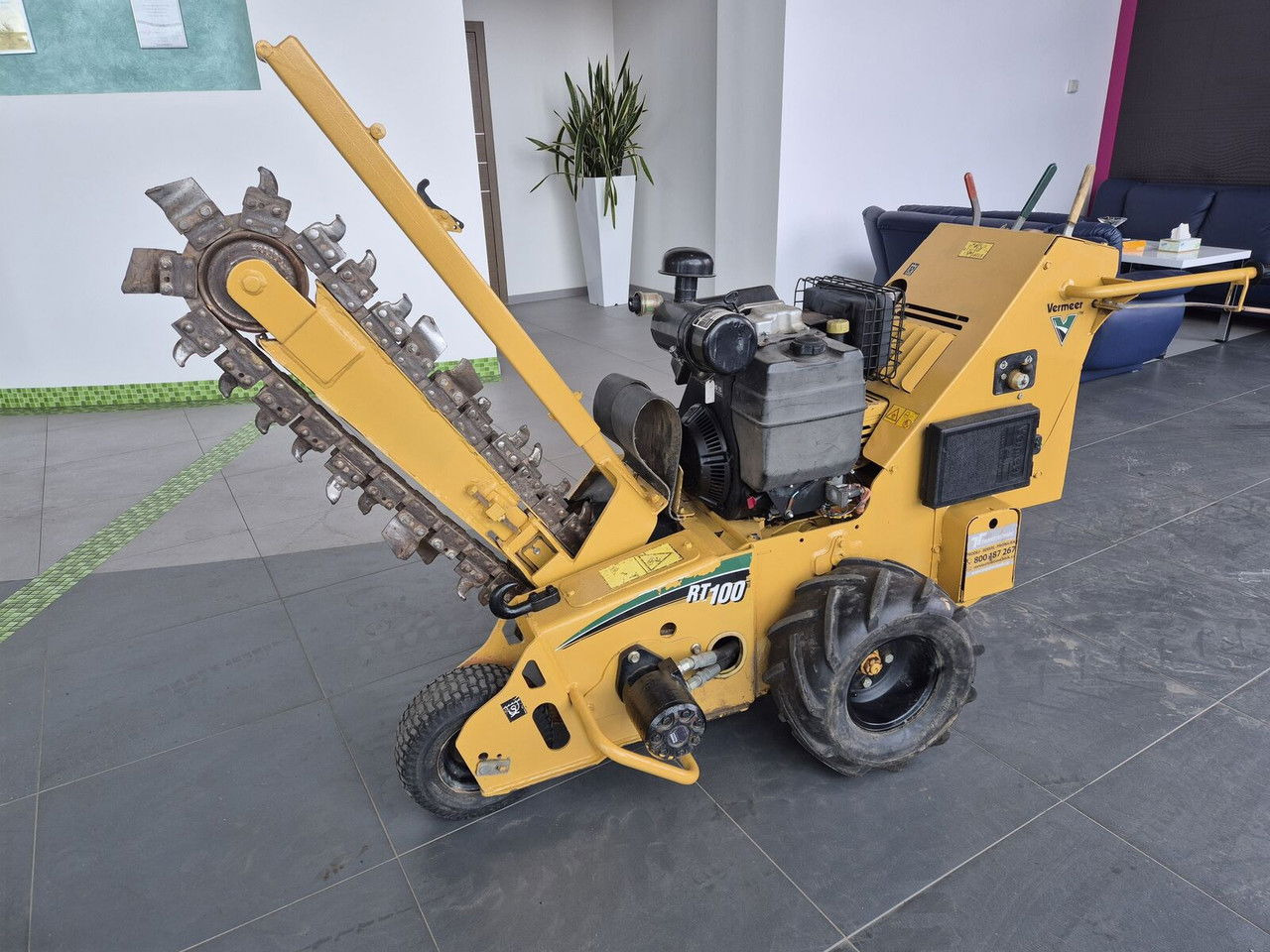 VERMEER RT100 / Trench SAW / Mini Chain Excavator / Idea L FOR Cables - Копач на канали: слика 2 VERMEER RT100 / Trench SAW / Mini Chain Excavator / Idea L FOR Cables - Копач на канали: слика 2