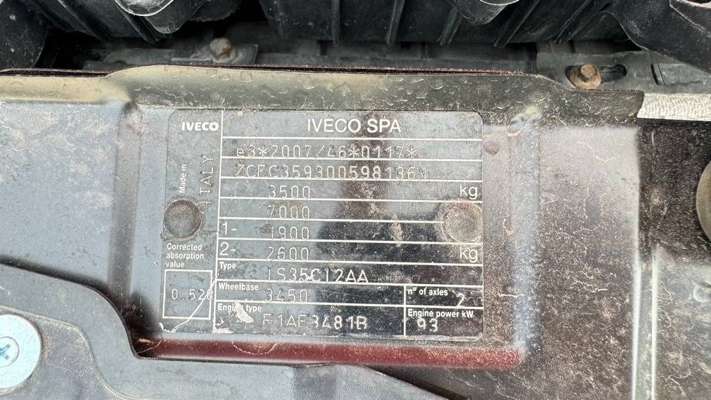 Лизинг на Iveco Daily 35C13 tipper - ac  Iveco Daily 35C13 tipper - ac: слика 25