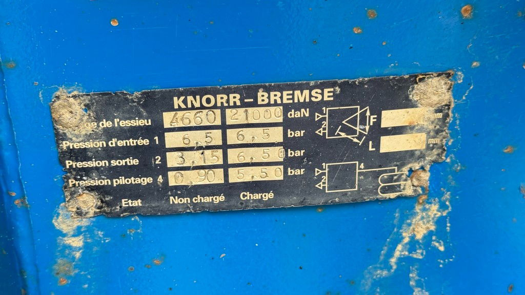 Кипер полуприколка Kaiser Robuste 2 axle tipper trailer - hydr. back: слика 17 Кипер полуприколка Kaiser Robuste 2 axle tipper trailer - hydr. back: слика 17