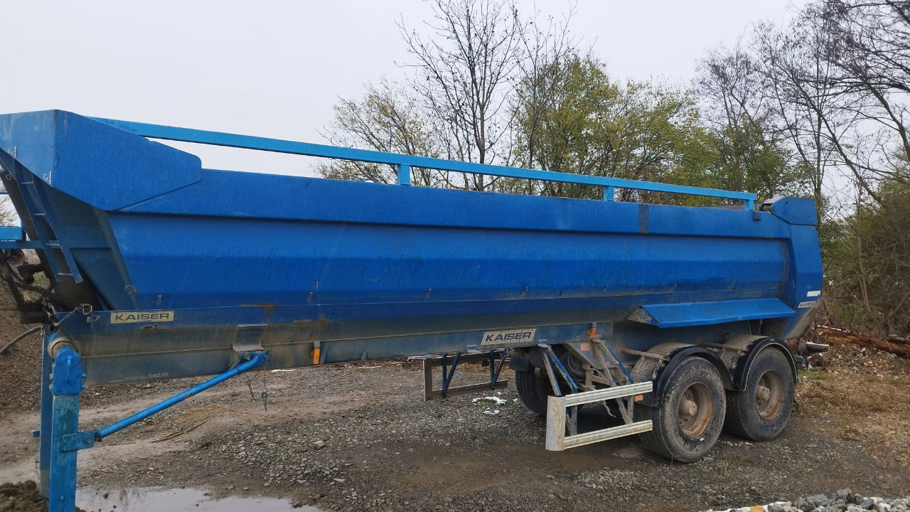 Kaiser Robuste 2 axle tipper trailer - hydr. back - Кипер полуприколка: слика 1 Kaiser Robuste 2 axle tipper trailer - hydr. back - Кипер полуприколка: слика 1