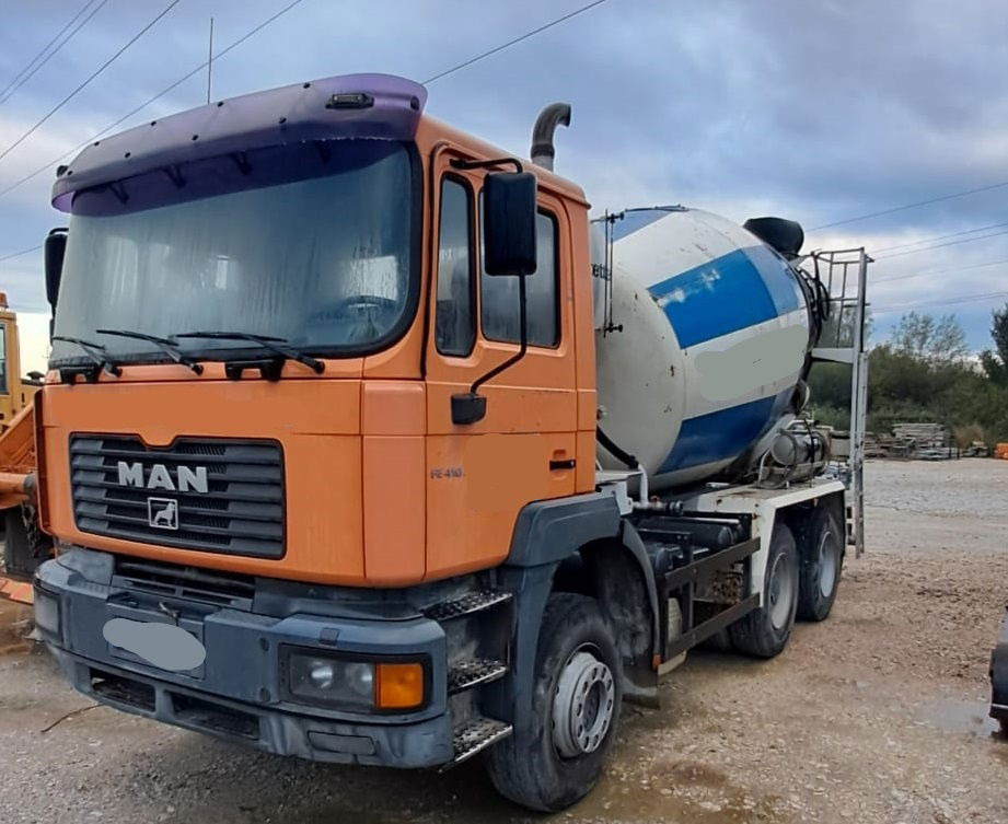 MAN FE 410A 6x4 mixer - 7m3 - euro 3 - Камион миксер за бетон: слика 1 MAN FE 410A 6x4 mixer - 7m3 - euro 3 - Камион миксер за бетон: слика 1