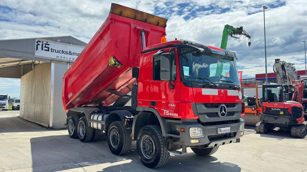 Кипер Mercedes-Benz Actros 4141 K 8x6 meiller mulda tipper - air condition: слика 9 Кипер Mercedes-Benz Actros 4141 K 8x6 meiller mulda tipper - air condition: слика 9