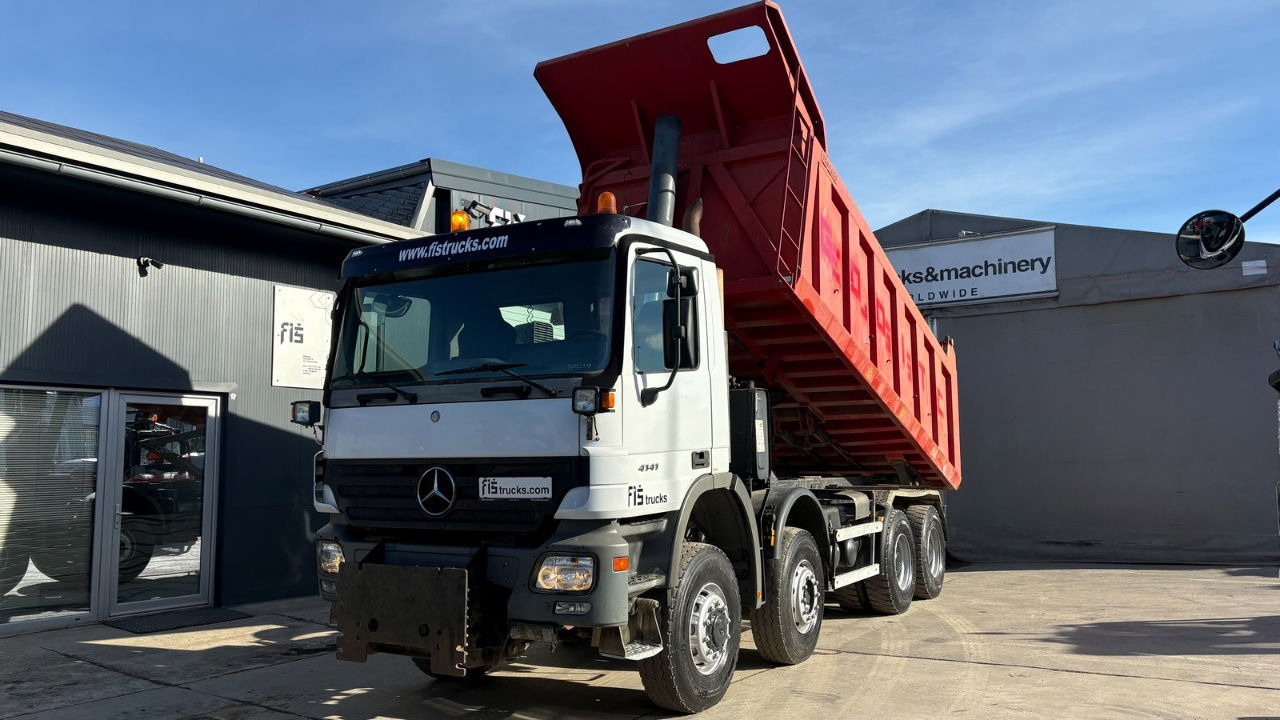Mercedes-Benz Actros 4141 K 8x6 tipper - 19m3 - spring suspension - Кипер: слика 5 Mercedes-Benz Actros 4141 K 8x6 tipper - 19m3 - spring suspension - Кипер: слика 5