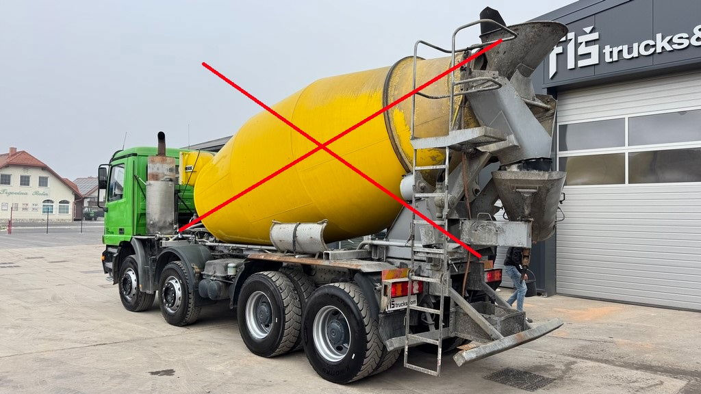 Mercedes-Benz Actros 4143 8x4 chassis - big axle - Камион со кабинска шасија: слика 5 Mercedes-Benz Actros 4143 8x4 chassis - big axle - Камион со кабинска шасија: слика 5