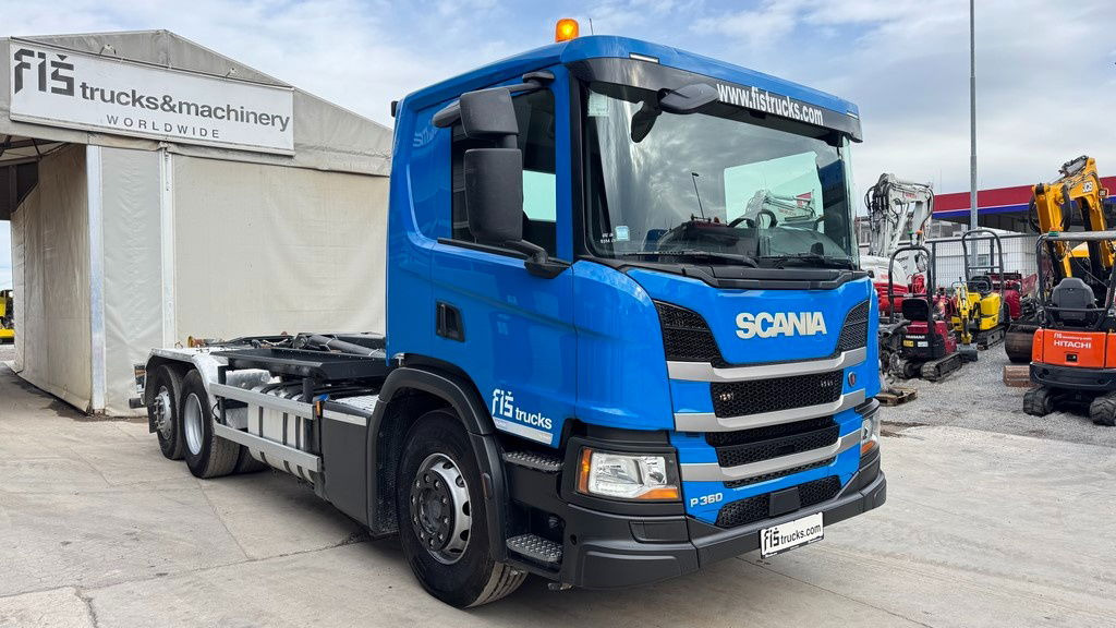 Scania P 360 6x2 palfinger abroll tipper - steering axle - Транспортер на контејнер/ Камион со променливо тело: слика 3 Scania P 360 6x2 palfinger abroll tipper - steering axle - Транспортер на контејнер/ Камион со променливо тело: слика 3