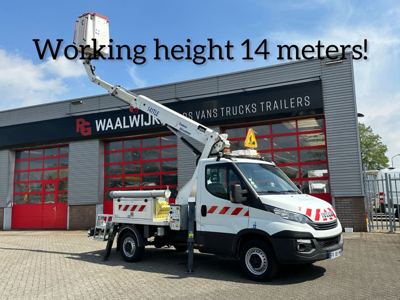 Iveco Daily 35S14 APK 10-07-2026 14 meter, 4x stamped, 413 working hours - Комбе: слика 1 Iveco Daily 35S14 APK 10-07-2026 14 meter, 4x stamped, 413 working hours - Комбе: слика 1