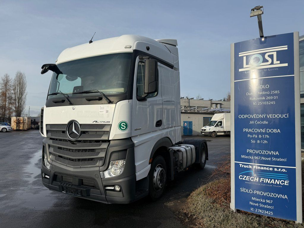 Mercedes-Benz 1845 Actros EURO 6 - Камион влекач: слика 1 Mercedes-Benz 1845 Actros EURO 6 - Камион влекач: слика 1