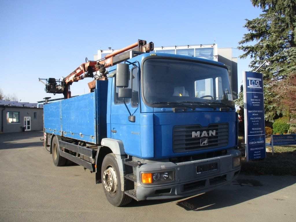 MAN 12.284 EURO 2 ATLAS - Камион со кран: слика 2 MAN 12.284 EURO 2 ATLAS - Камион со кран: слика 2