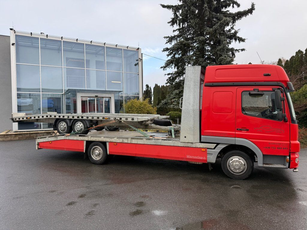 Mercedes-Benz 818 Atego EURO 3 + trailer VAPP 2020 year - Автотранспортен камион: слика 2 Mercedes-Benz 818 Atego EURO 3 + trailer VAPP 2020 year - Автотранспортен камион: слика 2
