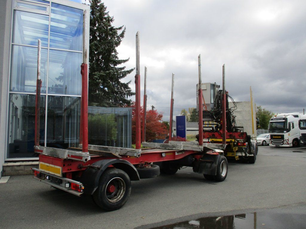 Volvo FH 16 750 6x4 + Fliegl - Камион за дрва, Камион со кран: слика 5 Volvo FH 16 750 6x4 + Fliegl - Камион за дрва, Камион со кран: слика 5
