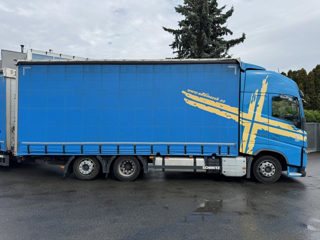 Volvo FH500 6x2 Euro 6 + Schmitz - Камион со церада: слика 2 Volvo FH500 6x2 Euro 6 + Schmitz - Камион со церада: слика 2