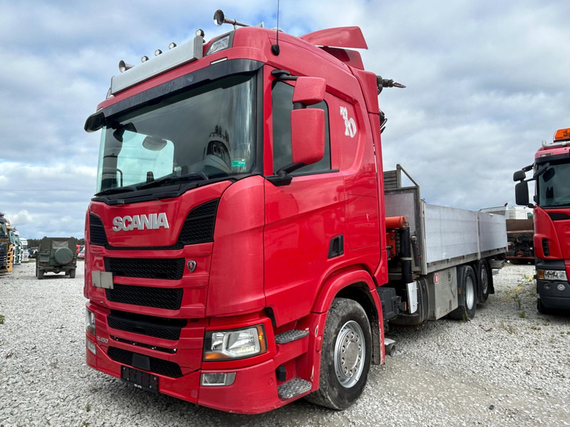 Scania R 450 | Palfinger PK 26002 | TULOSSA - Камион со платформа, Камион со кран: слика 1 Scania R 450 | Palfinger PK 26002 | TULOSSA - Камион со платформа, Камион со кран: слика 1