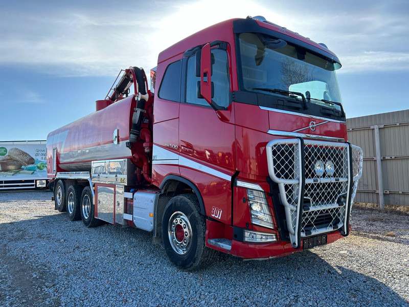 Volvo FH 500 8x4*4 KORP&SON 10000 + 10500 l / VACUUM Vacustar W1600R / PRESSURE Uraca KF716 - 350 l/min - 170 bar / TULOSSA - Вакуумски камион: слика 2 Volvo FH 500 8x4*4 KORP&SON 10000 + 10500 l / VACUUM Vacustar W1600R / PRESSURE Uraca KF716 - 350 l/min - 170 bar / TULOSSA - Вакуумски камион: слика 2