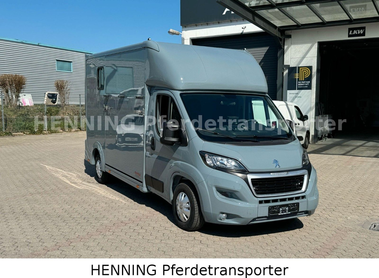 Peugeot Boxer 3-Sitzer *NEUWAGEN* 1000 KG NUTZLAST - Камион за коњи: слика 2 Peugeot Boxer 3-Sitzer *NEUWAGEN* 1000 KG NUTZLAST - Камион за коњи: слика 2