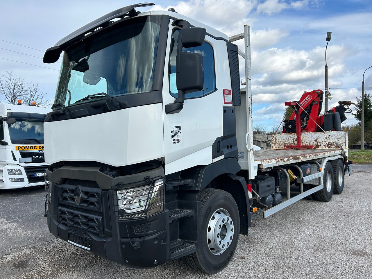 RENAULT C380 6X4 / FASSI F215A + REMOTE / ROTATOR - Камион со кран: слика 1 RENAULT C380 6X4 / FASSI F215A + REMOTE / ROTATOR - Камион со кран: слика 1