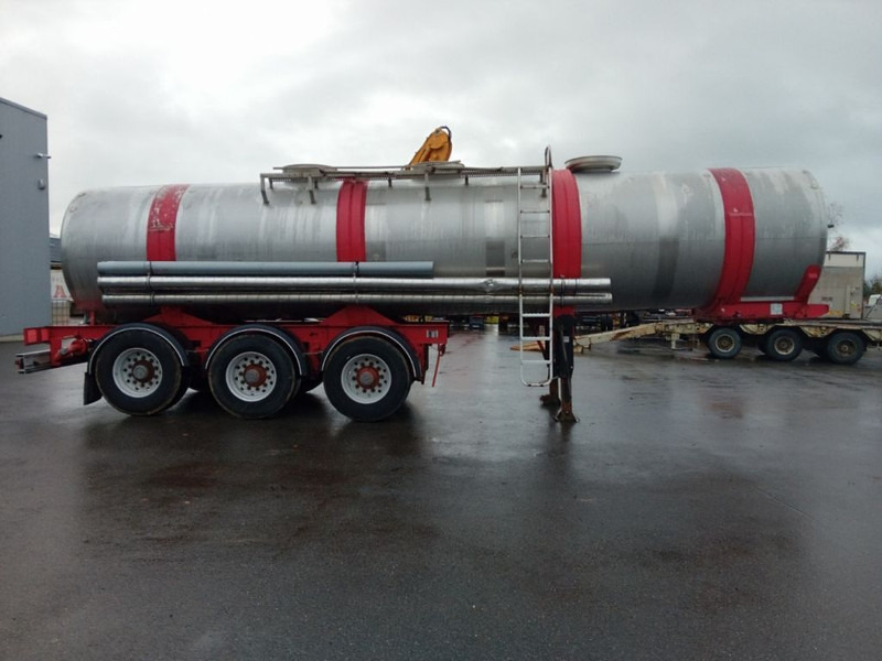 Полуприколка цистерна за транспорт на храна Magyar Food Tank 23000L: слика 7