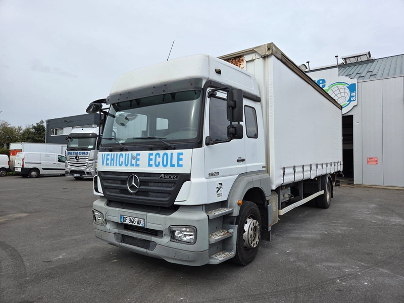 Mercedes-Benz Axor 1829 - full steel/lames - Камион со церада: слика 1 Mercedes-Benz Axor 1829 - full steel/lames - Камион со церада: слика 1
