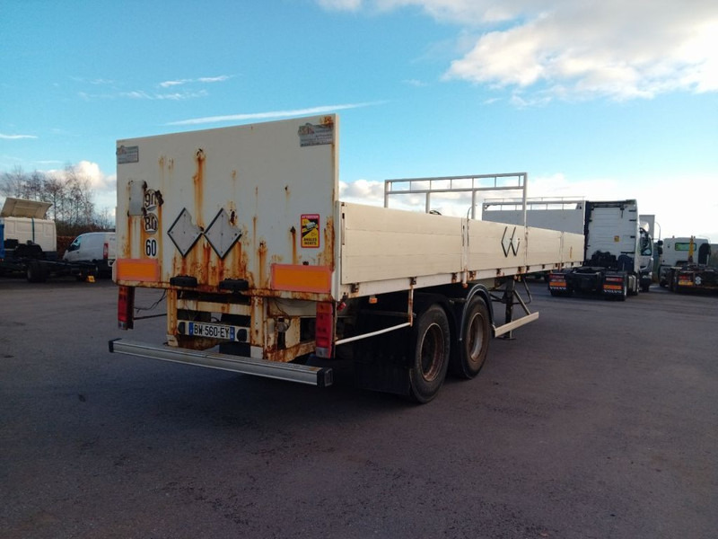 Trailor 2 axles / Full steel - rail side/ridelles - Полуприколка платформа: слика 2 Trailor 2 axles / Full steel - rail side/ridelles - Полуприколка платформа: слика 2