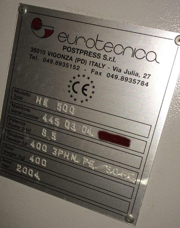 Heidelberg Eurobind EB-500 Single-Column Hotmelt Adhesive Binder - Машина за укоричување: слика 3 Heidelberg Eurobind EB-500 Single-Column Hotmelt Adhesive Binder - Машина за укоричување: слика 3