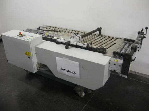 Heidelberg steel mobile, height-adjustable SRT 56 F-re-D inclined roller table (finishing station) - Машина за виткање хартија: слика 2 Heidelberg steel mobile, height-adjustable SRT 56 F-re-D inclined roller table (finishing station) - Машина за виткање хартија: слика 2