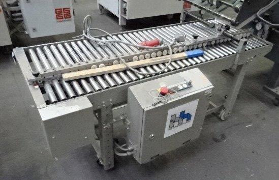 Herzog & Heymann 76 cm inclined roller table 407 - Машина за виткање хартија: слика 1 Herzog & Heymann 76 cm inclined roller table 407 - Машина за виткање хартија: слика 1