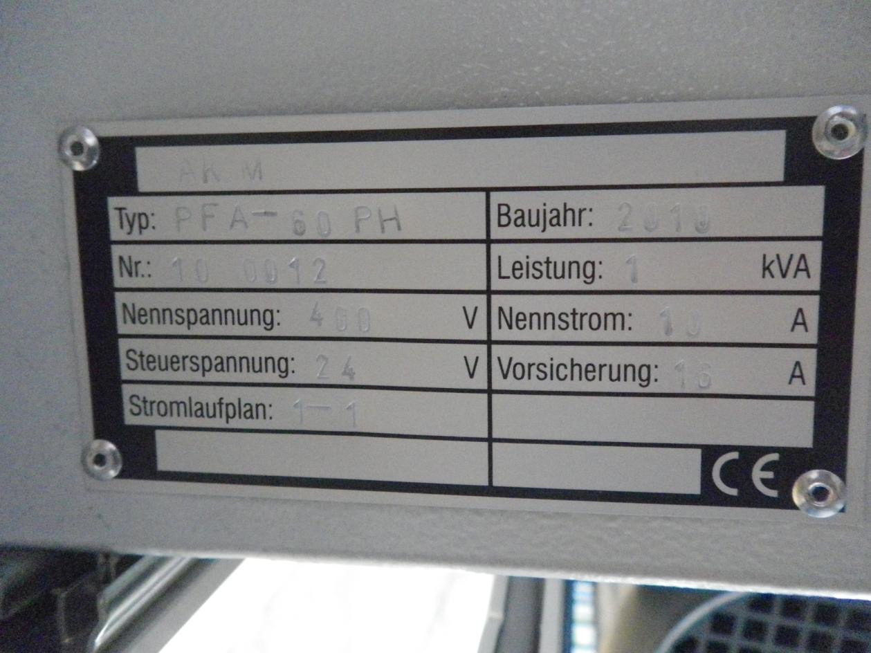 AKM PFA-60 Pharma prefolder delivery with press - Индустриска опрема: слика 2 AKM PFA-60 Pharma prefolder delivery with press - Индустриска опрема: слика 2