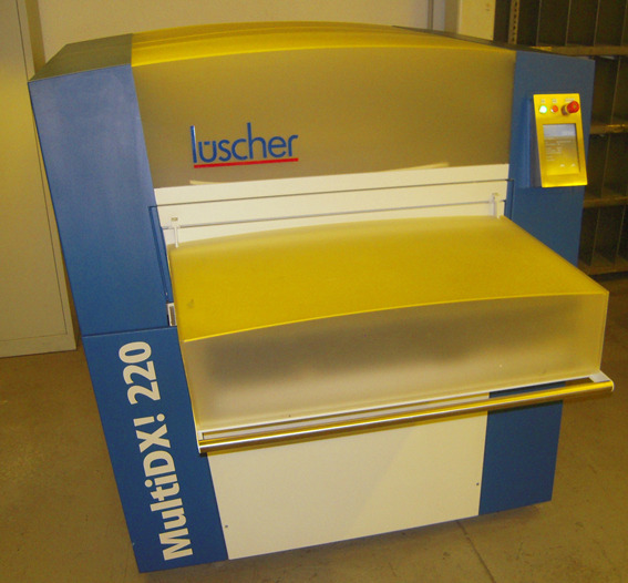 Lüscher Multi DX! 220 UV-Flex CtP system - Опрема за печатење: слика 1 Lüscher Multi DX! 220 UV-Flex CtP system - Опрема за печатење: слика 1