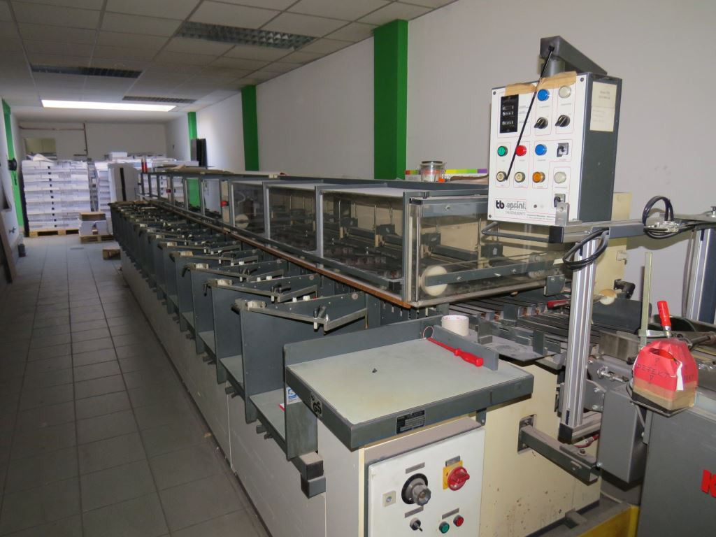 Theisen & Bonitz TB Sprint 315 VP gathering machine - Опрема за печатење: слика 1 Theisen & Bonitz TB Sprint 315 VP gathering machine - Опрема за печатење: слика 1