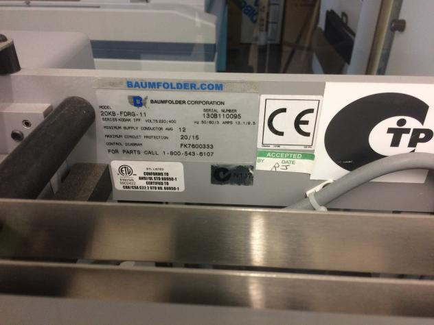 Tree FK-20 Solo Flat Stack Feeder - Машина за виткање хартија: слика 2 Tree FK-20 Solo Flat Stack Feeder - Машина за виткање хартија: слика 2