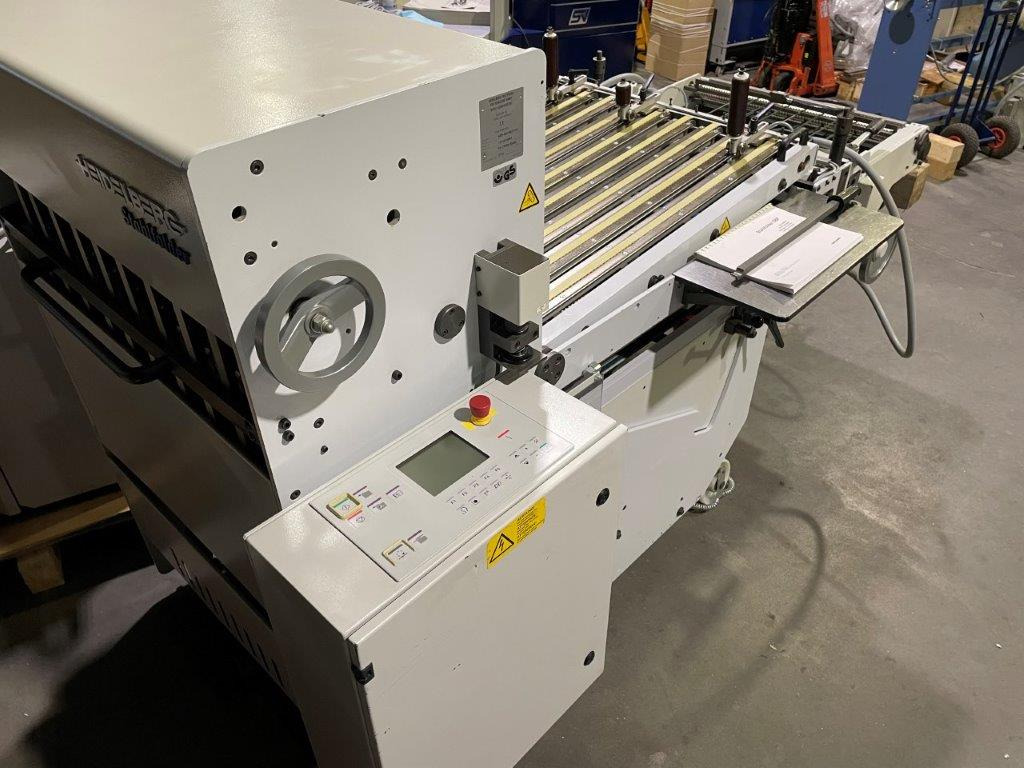 Vertical sheet delivery Heidelberg Stahlfolder SBP 66 H + MKE + VE - Машина за виткање хартија: слика 1 Vertical sheet delivery Heidelberg Stahlfolder SBP 66 H + MKE + VE - Машина за виткање хартија: слика 1