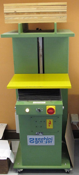 Zechini Gra-for Special 85 rolling semi-automatic book press - Машина за укоричување: слика 1 Zechini Gra-for Special 85 rolling semi-automatic book press - Машина за укоричување: слика 1