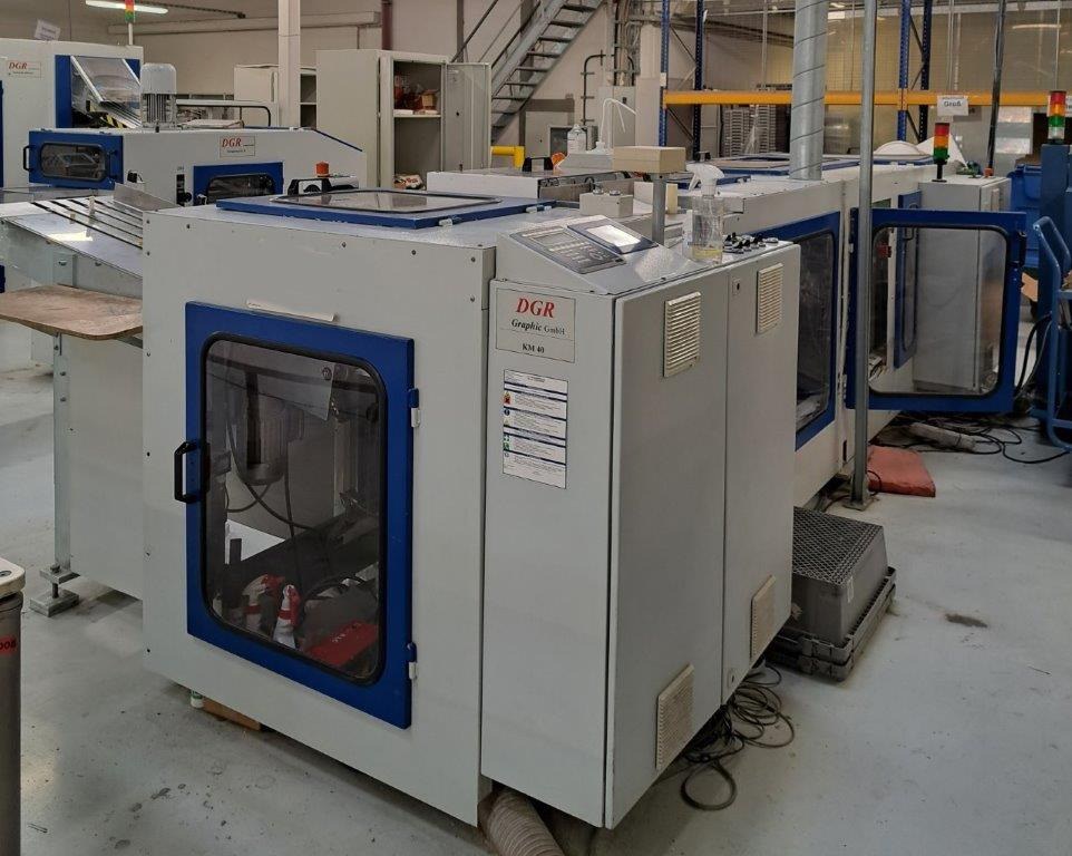 Book on Demand Perfect Binder - spine gluing station DGR Graphic KM 40 - Опрема за печатење: слика 1 Book on Demand Perfect Binder - spine gluing station DGR Graphic KM 40 - Опрема за печатење: слика 1