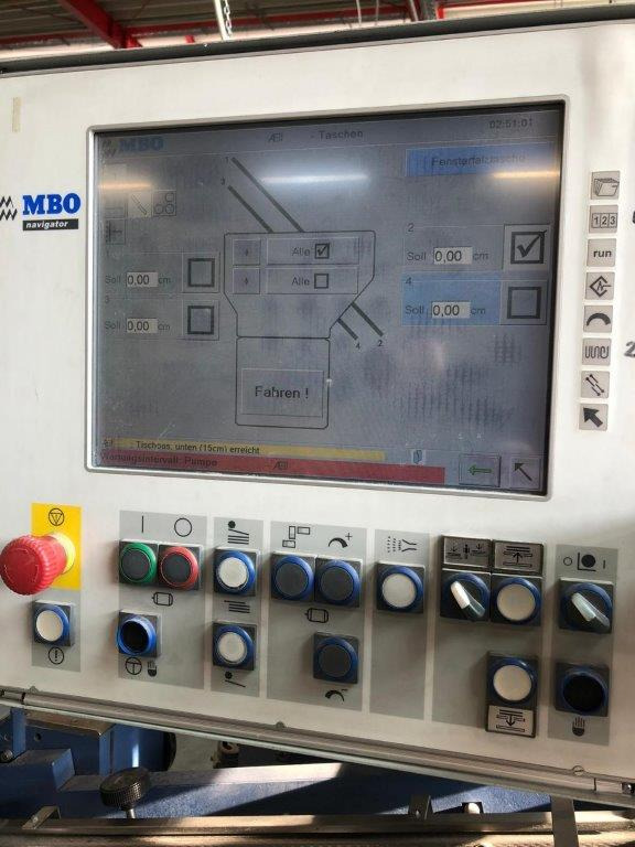 Semi-automatic adjustable combination folding machine MBO K 800.1-SKTL-4-FP from Bj. 2003 - Машина за виткање хартија: слика 5 Semi-automatic adjustable combination folding machine MBO K 800.1-SKTL-4-FP from Bj. 2003 - Машина за виткање хартија: слика 5