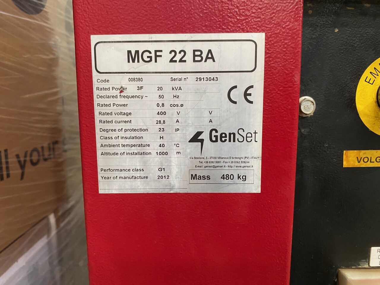 GenSet 20 kVa Yanmar - Генераторска поставка: слика 5 GenSet 20 kVa Yanmar - Генераторска поставка: слика 5