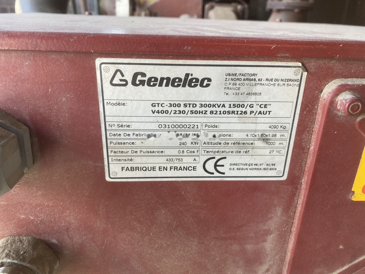 Genelec 300 kVa IVECO - Генераторска поставка: слика 5 Genelec 300 kVa IVECO - Генераторска поставка: слика 5