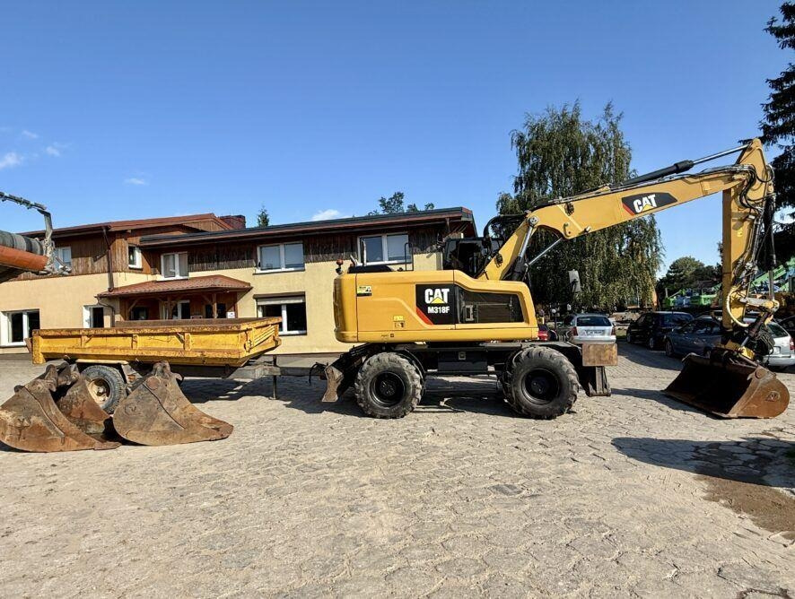 CAT M318F - Багер на тркала: слика 4 CAT M318F - Багер на тркала: слика 4