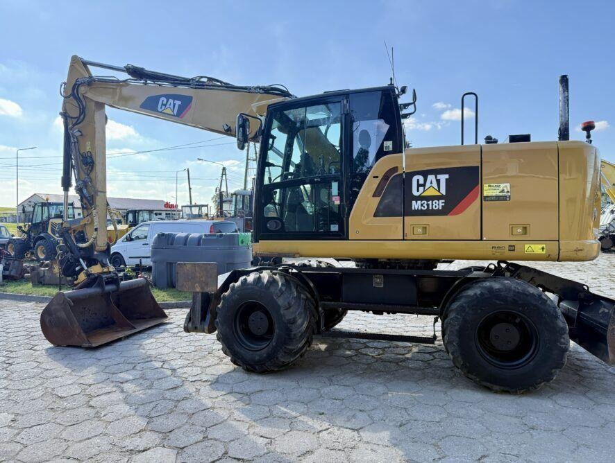 CAT M318F - Багер на тркала: слика 1 CAT M318F - Багер на тркала: слика 1