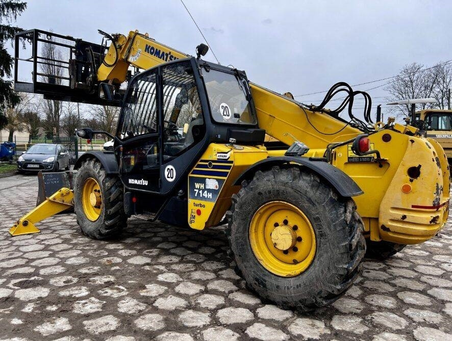 Komatsu WH714 H kosz - Телескопски ракувач: слика 2 Komatsu WH714 H kosz - Телескопски ракувач: слика 2