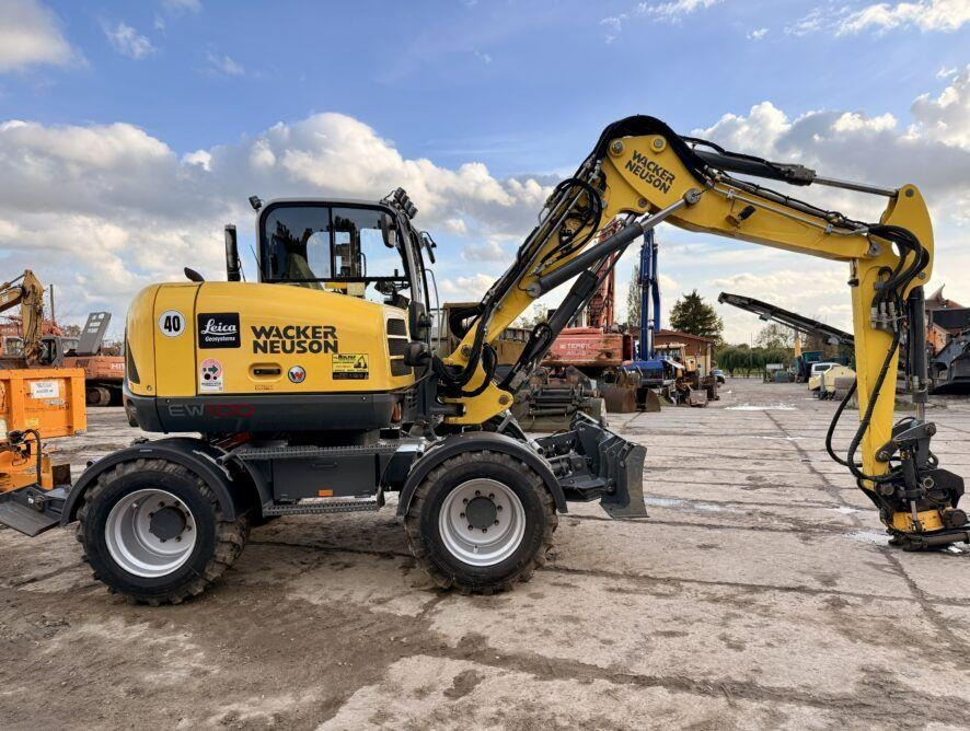 Wacker Neuson EW100 - Багер на тркала: слика 1 Wacker Neuson EW100 - Багер на тркала: слика 1