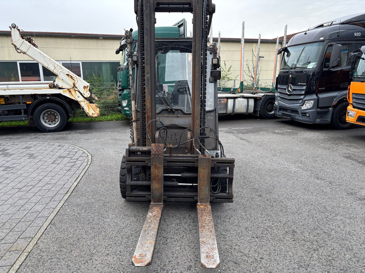 Linde E 50HL-01 Triplex Teleskopgabel - Електричен вилушкар: слика 5 Linde E 50HL-01 Triplex Teleskopgabel - Електричен вилушкар: слика 5