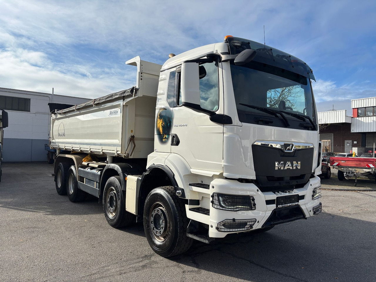 MAN TGS 41.470 8x4/Pritarder/16m³ - Кипер: слика 5 MAN TGS 41.470 8x4/Pritarder/16m³ - Кипер: слика 5
