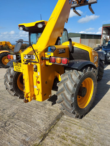 Телескопски ракувач 2021 JCB 527-58: слика 8