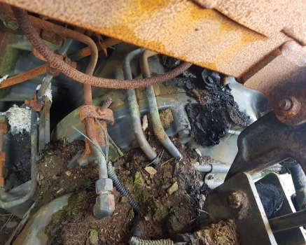 Задна оска Massey Ferguson 7719s, 7722, 7726 Rear Half Axle Lhs H737150150050, 716161150024: слика 1