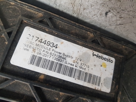 Merlo Tf35.7 Cs 115 Webasto Air Conditioning Unit Assy 21744934, 6231364a, - Дел за клима уреди за Земјоделска машина: слика 4 Merlo Tf35.7 Cs 115 Webasto Air Conditioning Unit Assy 21744934, 6231364a, - Дел за клима уреди за Земјоделска машина: слика 4