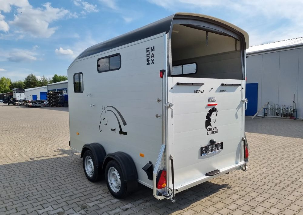Нов Приколка за коњи CHEVAL LIBERTÉ MultiMax przyczepa na dwa konie | duża siodlarnia | drzwi boczne | 2600 kg DMC | 380×181 cm  |  ALUMINIOWA | Debon | dostawa | mocna i solidna |: слика 7