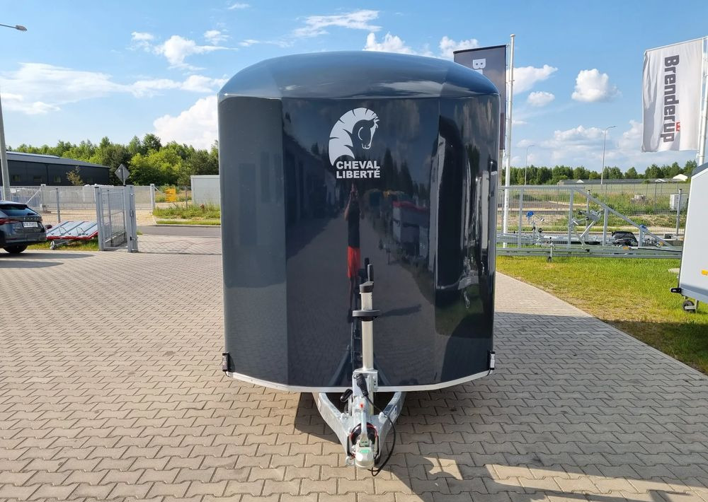 Нов Приколка за коњи CHEVAL LIBERTÉ MultiMax przyczepa na dwa konie | duża siodlarnia | drzwi boczne | 2600 kg DMC | 380×181 cm  |  ALUMINIOWA | Debon | dostawa | mocna i solidna |: слика 10