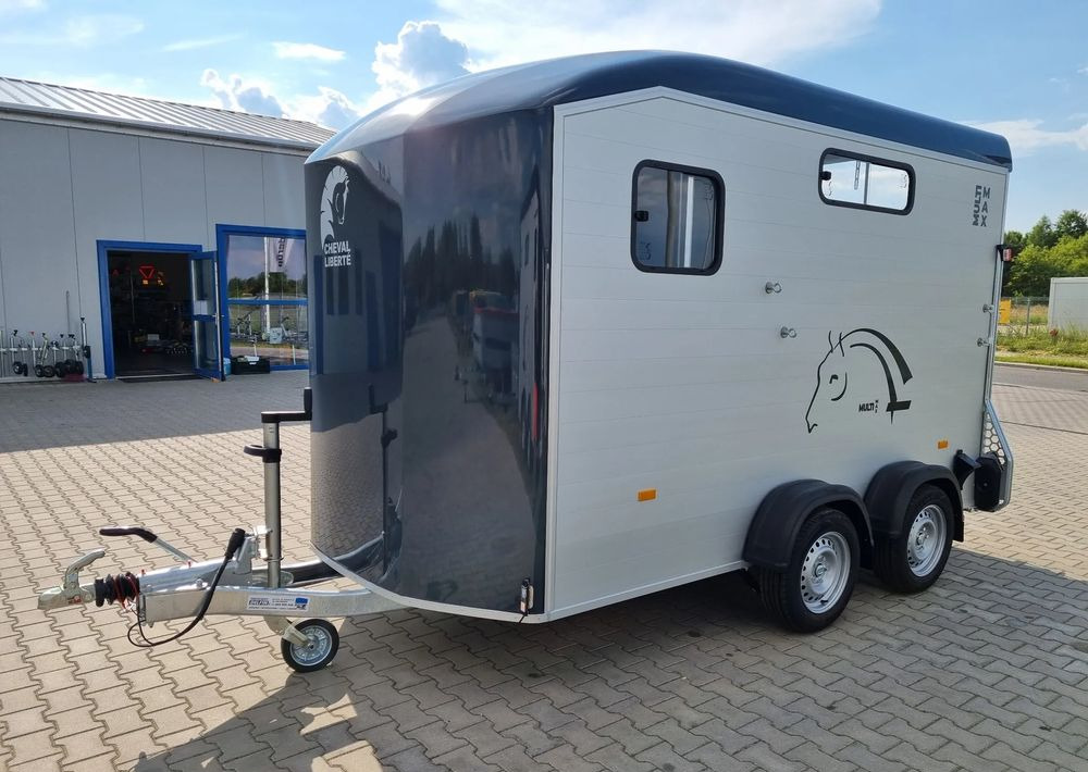 Нов Приколка за коњи CHEVAL LIBERTÉ MultiMax przyczepa na dwa konie | duża siodlarnia | drzwi boczne | 2600 kg DMC | 380×181 cm  |  ALUMINIOWA | Debon | dostawa | mocna i solidna |: слика 9