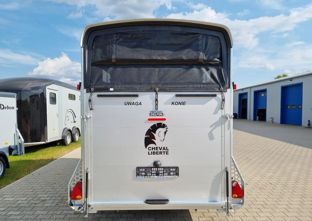 Нов Приколка за коњи CHEVAL LIBERTÉ MultiMax przyczepa na dwa konie | duża siodlarnia | drzwi boczne | 2600 kg DMC | 380×181 cm  |  ALUMINIOWA | Debon | dostawa | mocna i solidna |: слика 15