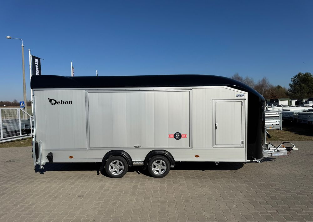 DEBON C2000 - zamknięta przyczepa do przewozu aut, 550 x 215 cm, 3500kg, felgi ALU, wciągarka elektryczna - Автотранспортна приколка: слика 3 DEBON C2000 - zamknięta przyczepa do przewozu aut, 550 x 215 cm, 3500kg, felgi ALU, wciągarka elektryczna - Автотранспортна приколка: слика 3
