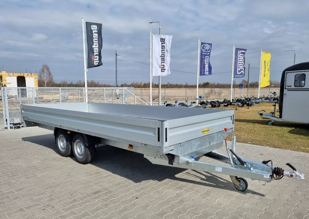 HUMBAUR HT 355221 GR - 522 x 207 / 3500 kg - Приколка платформа: слика 1 HUMBAUR HT 355221 GR - 522 x 207 / 3500 kg - Приколка платформа: слика 1